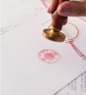 Stamp Franking image